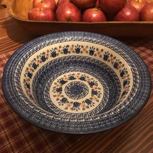 Polish stoneware bowl